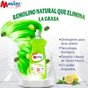 LAVA VAJILLA LIQUIDA 1 LITRO L-1704