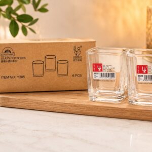 JUEGO DE 6 VASOS DE SHOT CLASICO L-1233