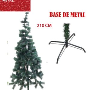 ARBOL DE NAVIDAD PINO NEVADO 2.10M L-657