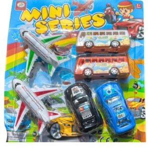 BLISTER DE 4 CARRITOS + 2 AVIONES JU-088