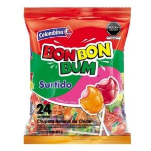 CHUPETIN BON BON BUM BOLSA DE 24 UNIDADES L-2135