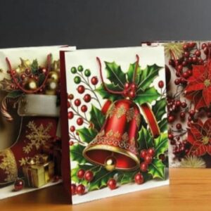 BOLSA DE REGALO NAVIDAD 41X32CM L-2166