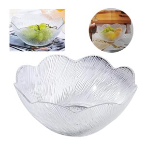 BOWL DE VIDRIO CON CAJA FLOR W807 L-2253