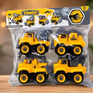 SET DE 4 VEHICULOS CONSTRUCTORES JU-228