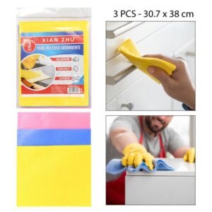 SET DE 3 PAÑOS ABSORVENTES L-2287