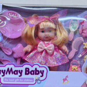 SET COMPLETO DE MUÑECA + ACCESORIOS EN CAJA JU-292