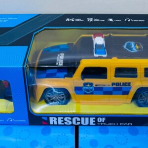 CARRO POLICIA RESCUE A CONTROL REMOTO JU-288