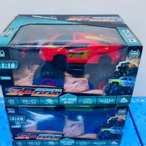 CARRO LLANTON A CONTROL REMOTO SPEED JU-297