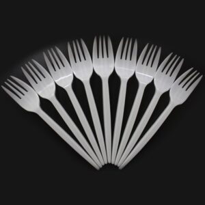 BOLSA DE TENEDORES DE PLASTICO NUMERO 6 L-2348