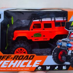 CARRO TODO TERRENO A CONTROL REMOTO CON LUCES Y SONIDO JU-370