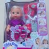 BABY DOLL CON ACCESORIOS DE BELLEZA JU-367