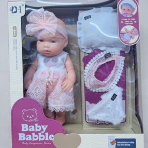 SET BEBE CON ALMOHADA Y ROPA EN CAJA JU-373