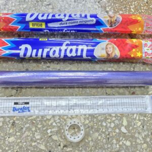 FORRO DURAFAN TAMAÑO OFICIO + REGLA+ CINTA L-2339