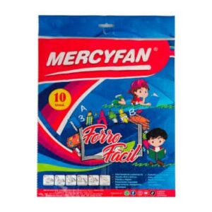 SET DE 10 FORRO FACIL MERCYFAN L-2363