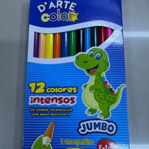 SET DE 12 COLORES JUMBO D´ARTE L-2434