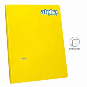 CUADERNO ALPHA SCOOL CUADRICULADO 88 HOJAS L-2358