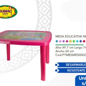 MESA EDUCATIVA NIÑO L-2520
