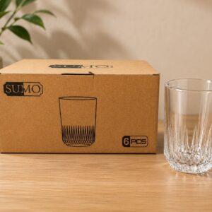 SET DE 6 VASOS NAUTICO 240ML L-1587