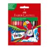 SET DE 12 PLUMONES DELGADOS FABER CASTELL L-2539