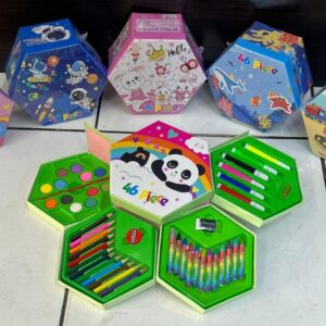 SET DE ARTE PLASTIFICADO 46 PIEZAS L-2540