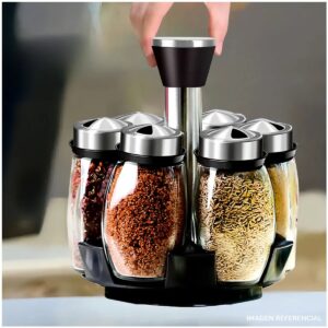 CONDIMENTERO DE 6 UNIDADES GIRATORIO L-198