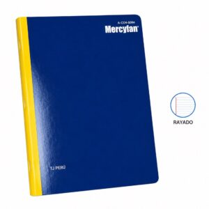 CUADERNO MERCYFAN RAYADO 96 HOJAS L-2563