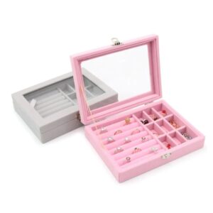 JOYERO PORTATIL DE TERCIOPELO L-591