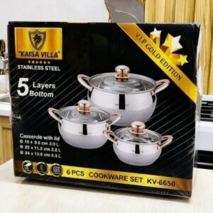 SET DE OLLAS 6 PIEZAS L-2271