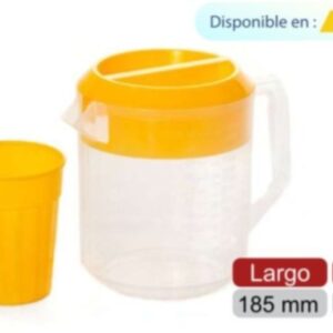 SET DE JARRA DEBORA 1.5LT+ 3 VASOS L-2606