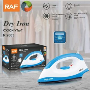 PLANCHA DE ROPA RAF A VAPOR L-581