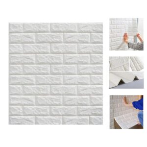 PAPEL TAPIZ BLANCO 3D ADHESIVO L-152