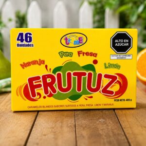 CAJA DE 46 CARAMELOS BLANDOS FRUTUZ L-2760