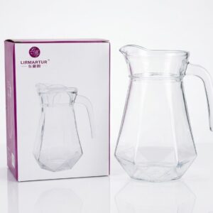 JARRA DE VIDRIO MODELO DIAMANTE 1400ML L-2814