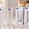 FLORERO 450ML MEDIANO TEXTURAS CON CAJA L-2809