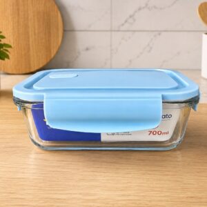 TAPER DE VIDRIO HERMÉTICO 700ML L-2903