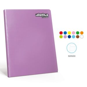CUADERNO ALPHA SCOOL RAYADO 88 HOJAS L-2358