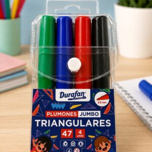 SET DE 4 PLUMONES JUMBO DURAFAN L-2926