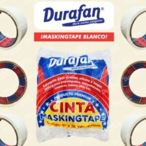 CINTA MASKINGTAPE BLANCO 1''X18YDS L-2425