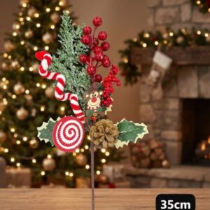 ADORNO ESPIGA MONITO NAVIDEÑO 35CM L-2946