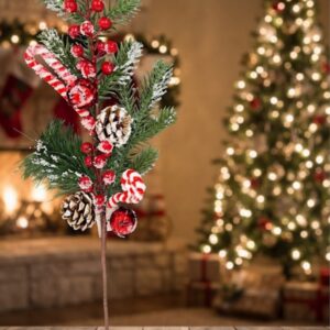 ADORNO ESPIGA NAVIDEÑO 60CM L-2947