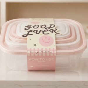 SET DE 4 TAPERS RECTANGULAR PASTEL L-2950