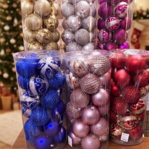 SET DE 24 BOLAS NAVIDAD 6CM 410976 L-2994