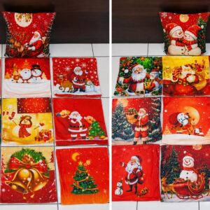 FUNDA DE COJIN NAVIDEÑO L-1142