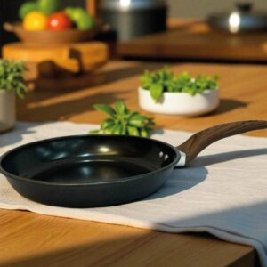 SARTEN ASA MADERA 25 CM L-3019