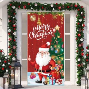 FORRO DE PUERTA NAVIDEÑO 1.00X2.10MT L-3022