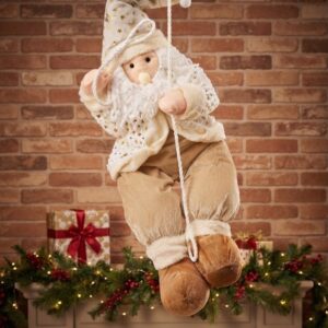 PAPA NOEL COLGANTE MUSICAL120CM L-3032