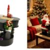PAPA NOEL PIANISTA DECORACIÓN L-3037