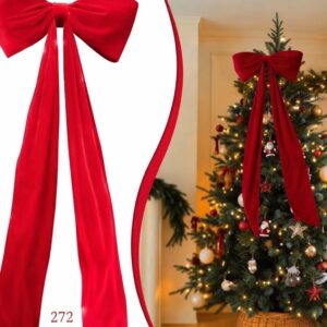 LAZO NAVIDEÑO DECORATIVO 150CM X 50CM (80336)  L-3051