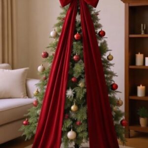 LAZO NAVIDEÑO DECORATIVO 180CM X 50CM (80337) L-3052
