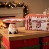 PANETONERA CERAMICA 3D PAPA NOEL (HD202404) L-3076